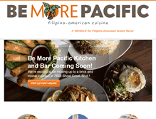 Tablet Screenshot of bemorepacifictruck.com